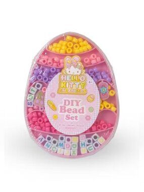 Sanrio Hello KItty and Friends DIY Bead Set - Pink - NEW SEALED